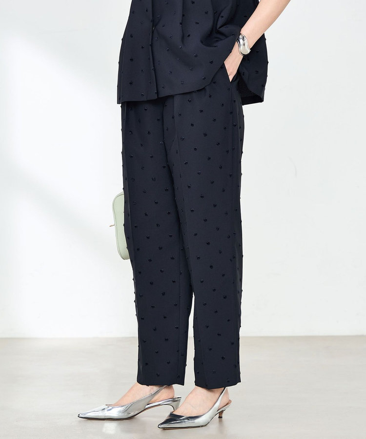 alA　パンツ2点セット NOLLEY'S パンツ 「セットアップ対応」ウォッシャブルドットツッ