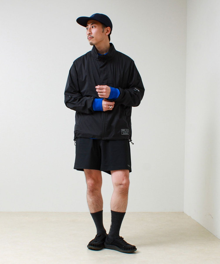 【TAION/タイオン】HI-NECK W-ZIP DETACHABLE LIGHT JACKET