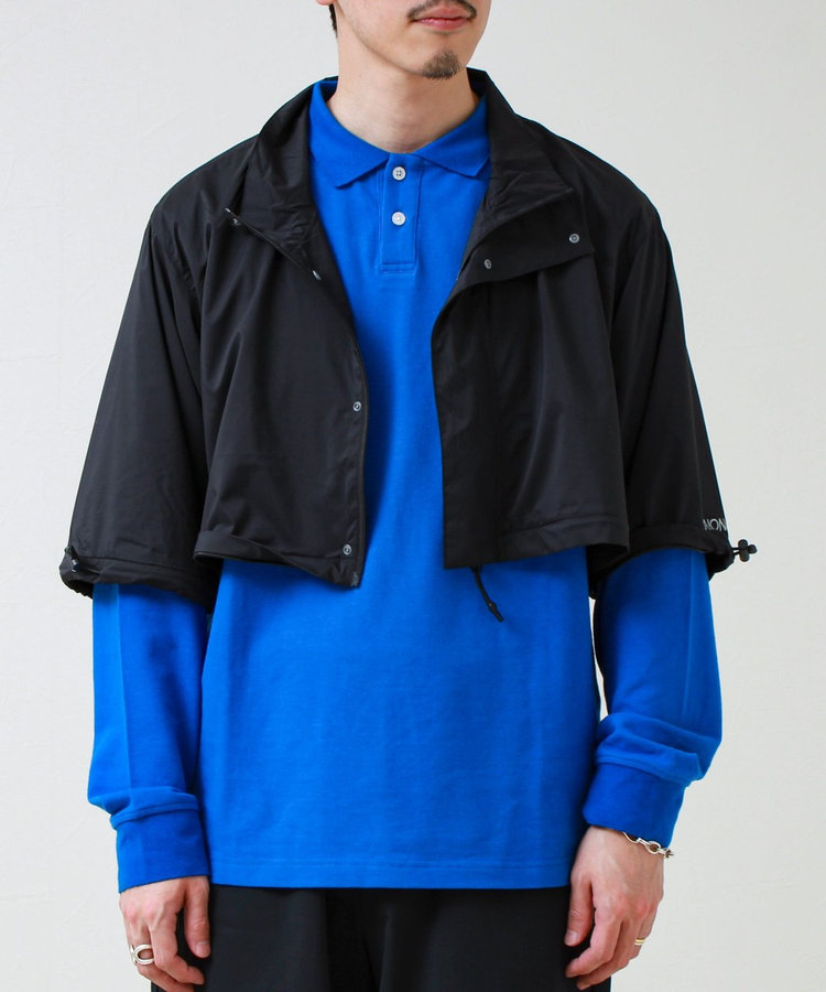 【TAION/タイオン】HI-NECK W-ZIP DETACHABLE LIGHT JACKET