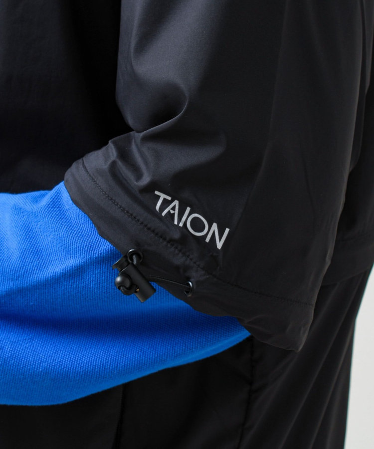 【TAION/タイオン】HI-NECK W-ZIP DETACHABLE LIGHT JACKET