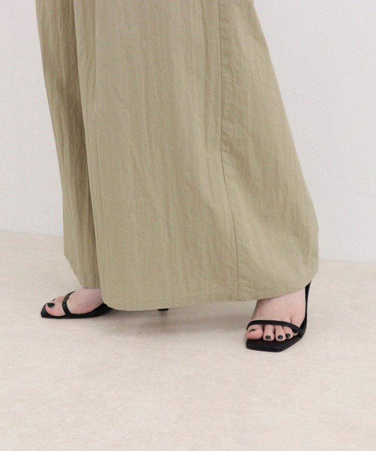 ギャザーボリュームパンツ