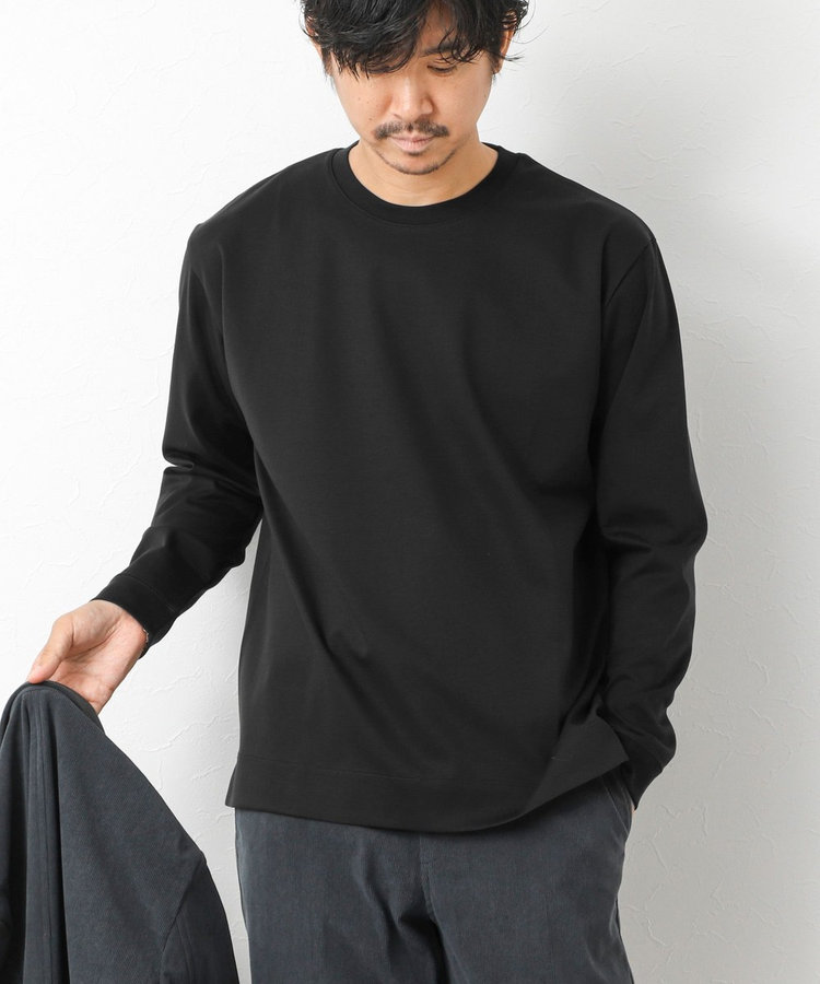casket カスケット ロンT アクティブクルーネック 長袖 ロングTシャツ