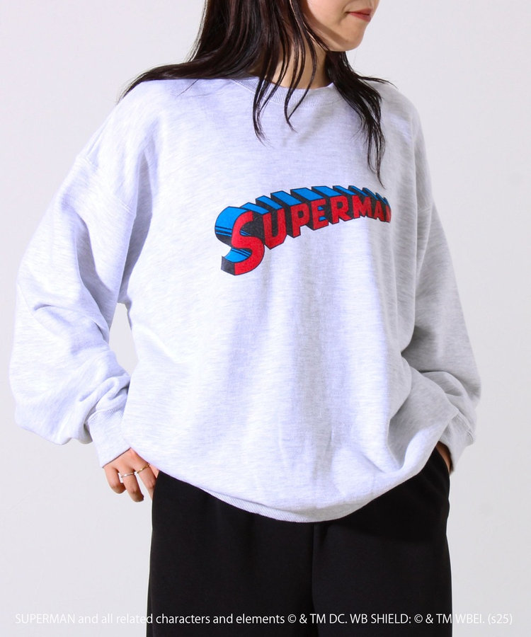 まーまれーど Superman Logo Sweat GOOD ROCK SPEED】ロゴスウェット / BATMAN / SUPERMAN（5-0640-5-53