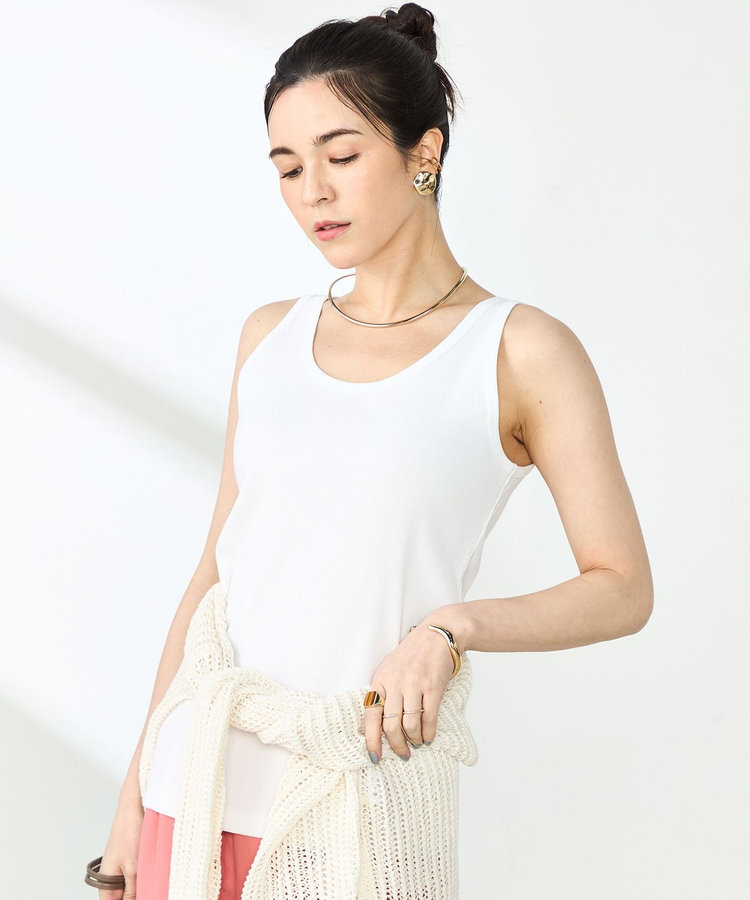 ［WEB限定 SPECIAL SALE！］ヴィンテージリブ2WAYタンクトップ