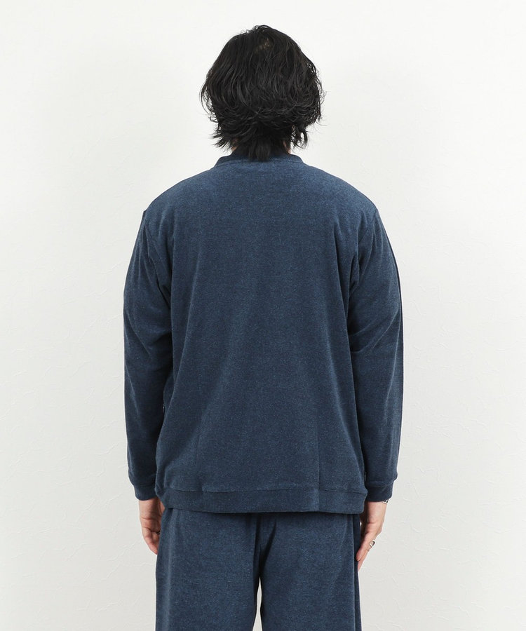 《セットアップ対応》ボタンレス パイルカーディガン 26SS
