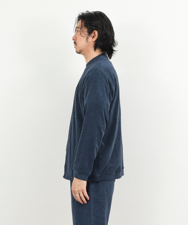 《セットアップ対応》ボタンレス パイルカーディガン 26SS