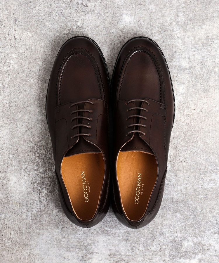 Uチップ レザーシューズ リンカーンフェニックス 本革 日本製（4-0186