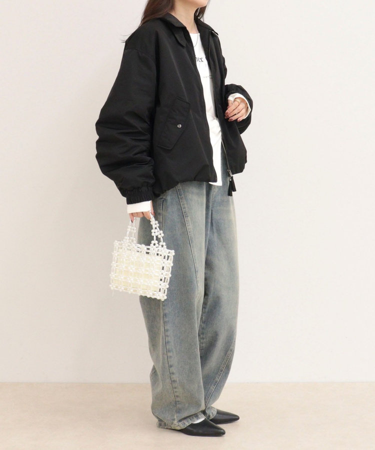［FREDY＆GLOSTER限定 TIME SALE！］2WAYカラーボリュームMA-1