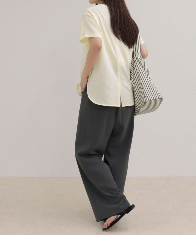 ［WEB限定 SPECIAL SALE！］【接触冷感】《低身長サイズ34有り》ドライポリイージーセミワイドパンツ