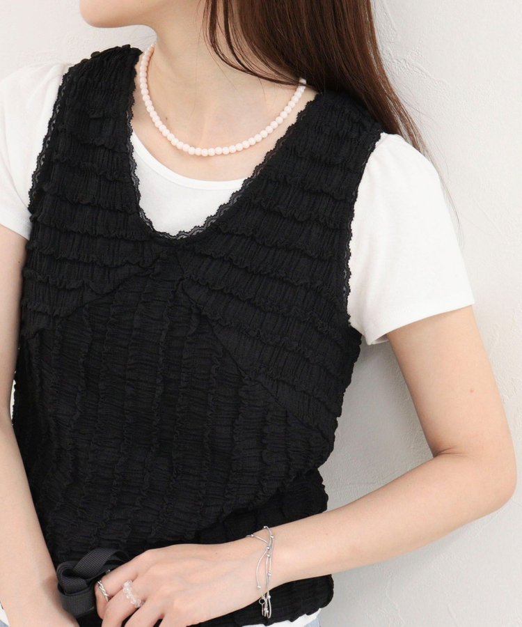 ［WEB限定 SPECIAL SALE！］カットレースタンク