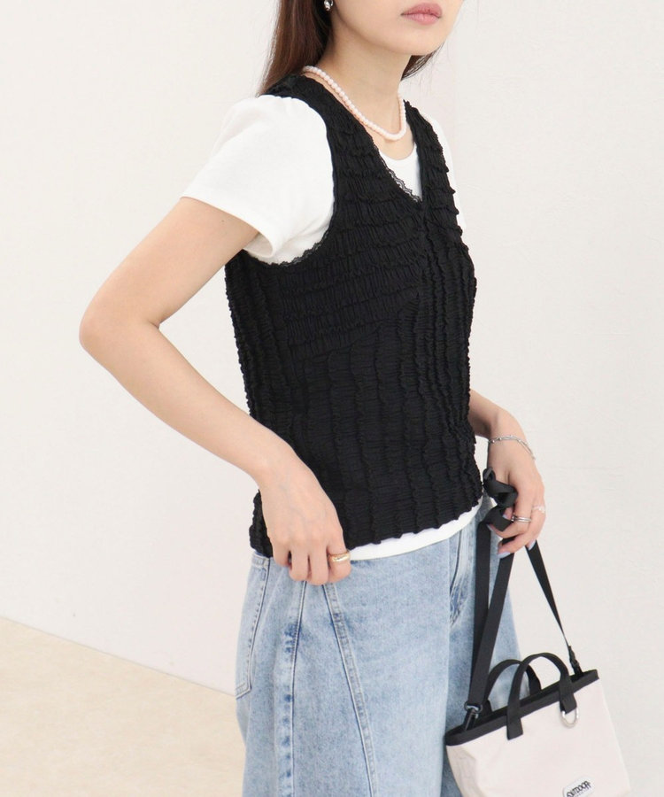［WEB限定 SPECIAL SALE！］カットレースタンク