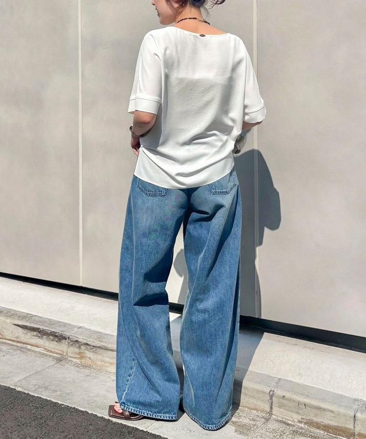 《4サイズ展開》【RM denim】ルーズワイドデニム
