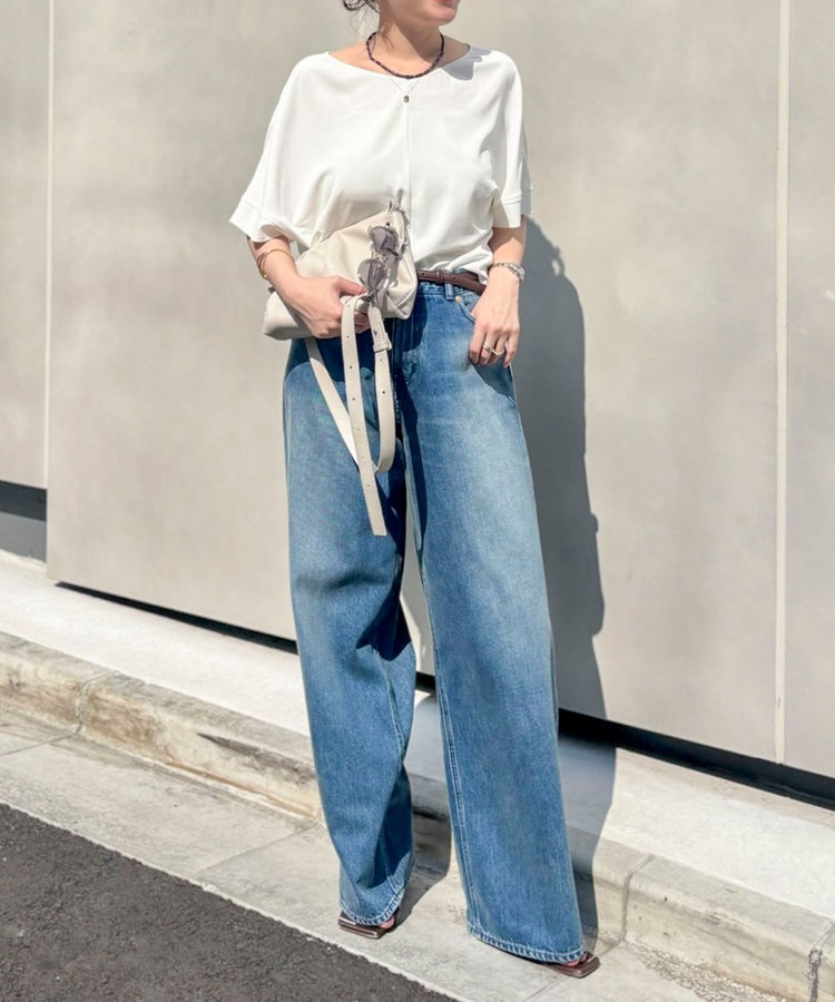 《4サイズ展開》【RM denim】ルーズワイドデニム
