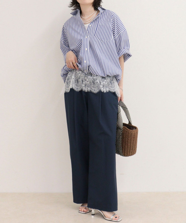 ［WEB限定 SPECIAL SALE！］【人気につき半袖Ver.で再登場】汗染み軽減加工COTTON半袖シャツブルゾン