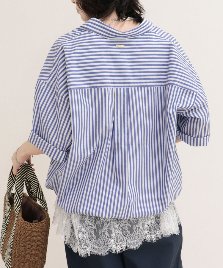 ［WEB限定 SPECIAL SALE！］【人気につき半袖Ver.で再登場】汗染み軽減加工COTTON半袖シャツブルゾン