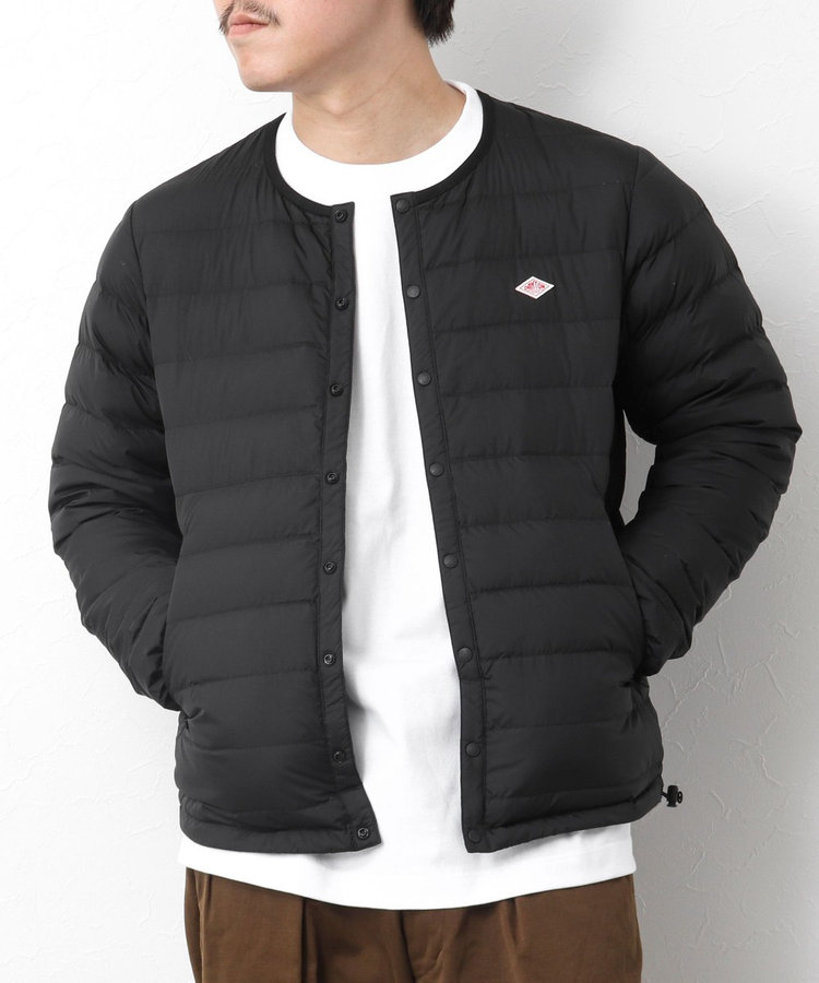 DANTON/ダントン】ナイロンタフタ クルーネックインナーダウンジャケット 24AW（4-0619-6-54-601）｜NOLLEY'S  goodman(ノーリーズ グッドマン）｜NOLLEY'S(ノーリーズ）｜men（MEN）｜NOLLEY'S MALL（ノーリーズ モール）