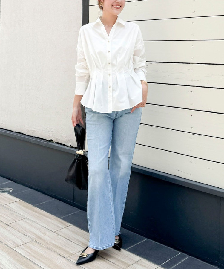 【WEB＆一部店舗限定カラー】ストレッチタフタスキッパータックシャツ