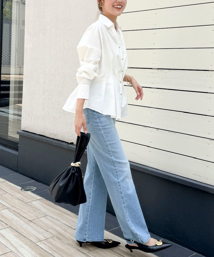 【WEB＆一部店舗限定カラー】ストレッチタフタスキッパータックシャツ