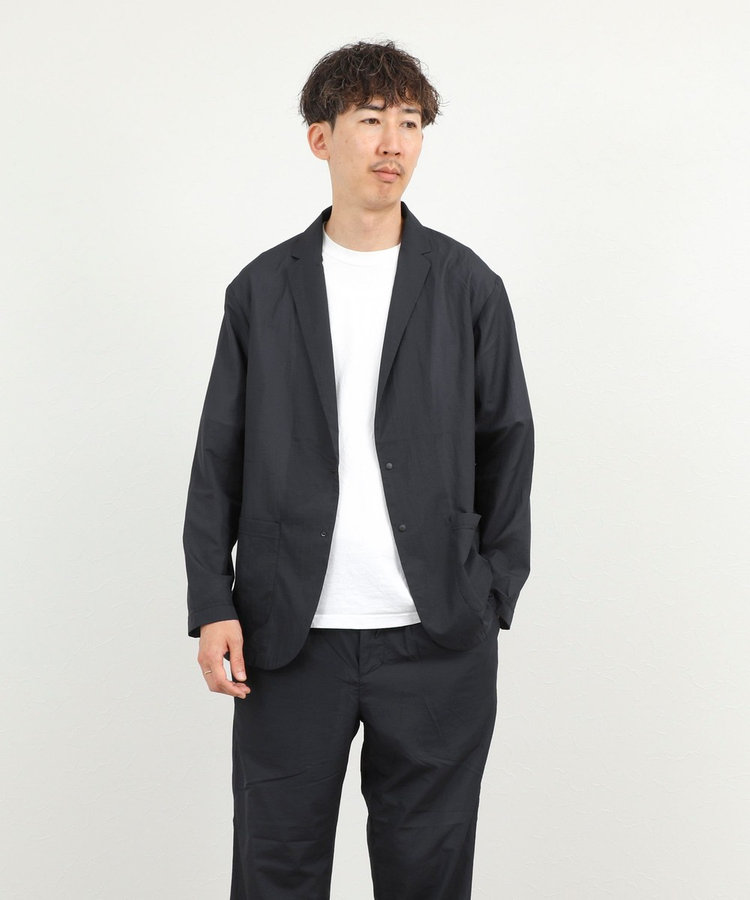 《ビジカジ/セットアップ対応》軽量シアーリップストップ ジャケット 26SS