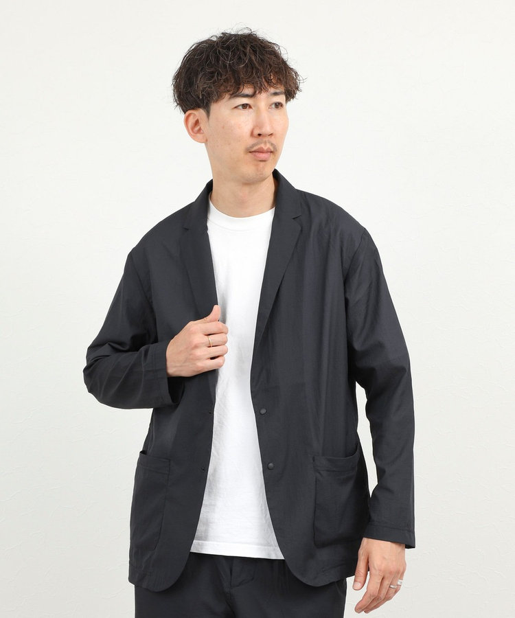 《ビジカジ/セットアップ対応》軽量シアーリップストップ ジャケット 26SS