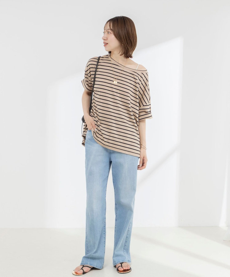 【WEB限定】ウォッシャブルリヨセル綿オトナT