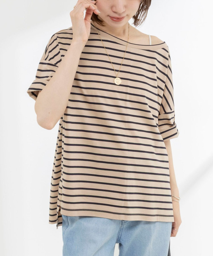【WEB限定】ウォッシャブルリヨセル綿オトナT