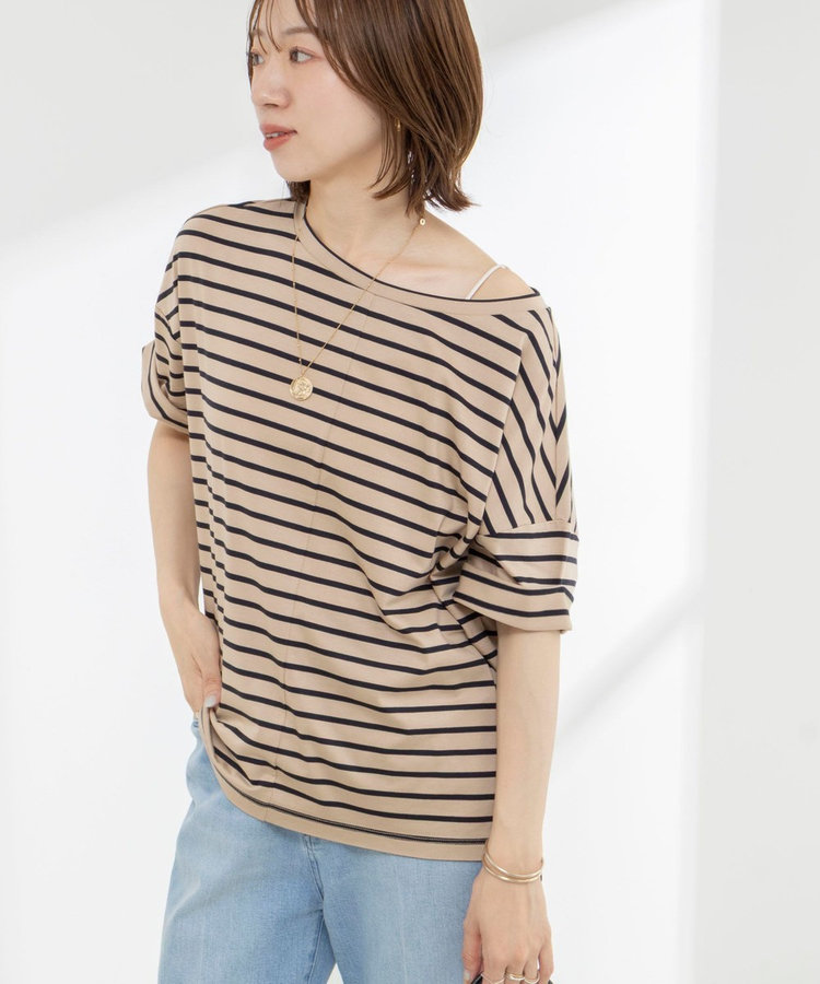 【WEB限定】ウォッシャブルリヨセル綿オトナT
