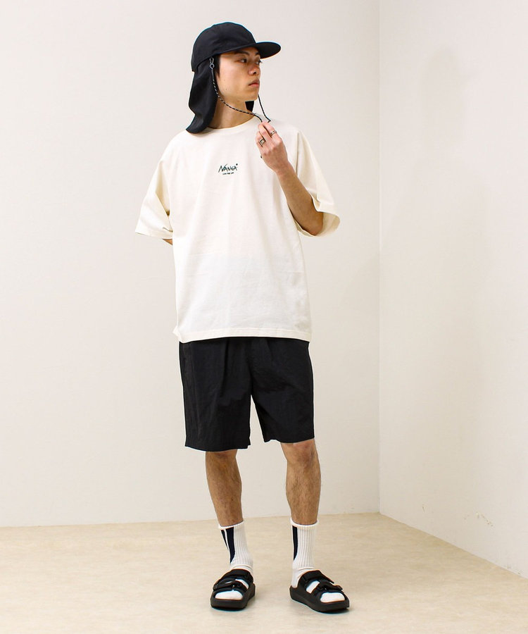 【NANGA×GLOSTER】別注2 Raglan Backprint Tee