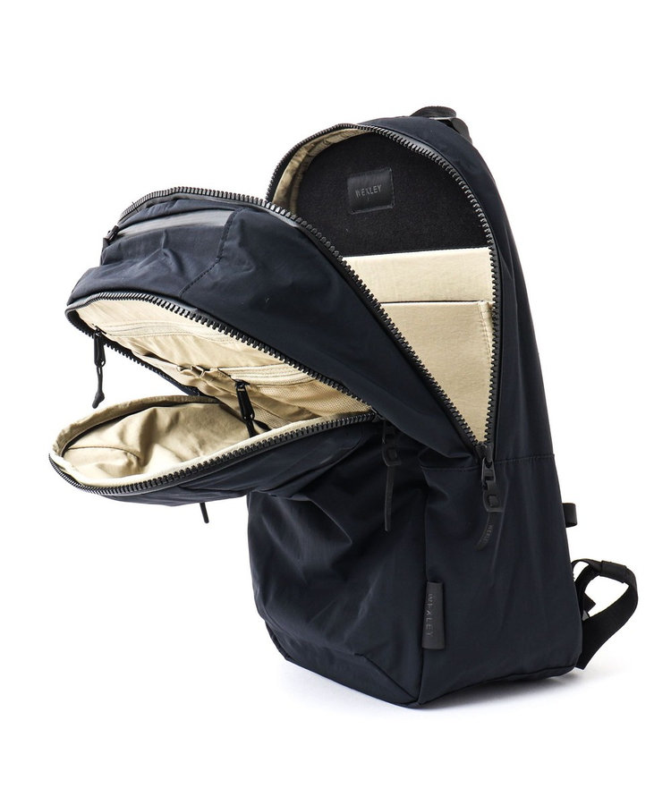 【WEXLEY/ウェクスレイ】HRD600 HAROLD CRINKLE NYLON BLACK