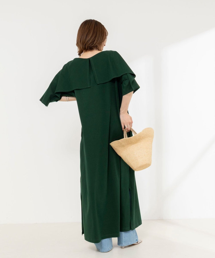 【WEB限定】ヨークケープ2WAYワンピース