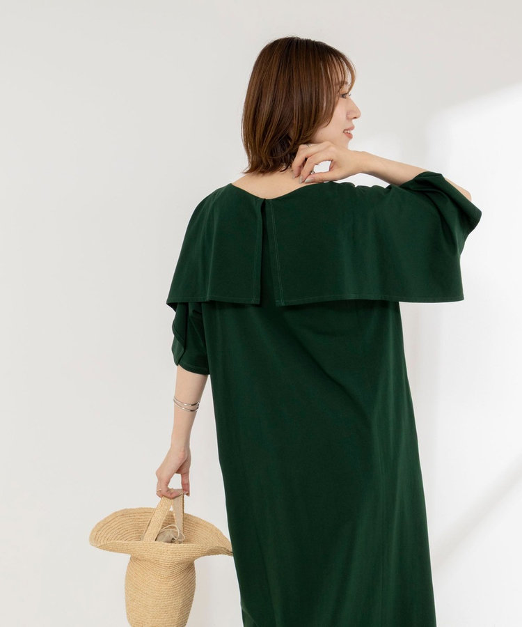 【WEB限定】ヨークケープ2WAYワンピース