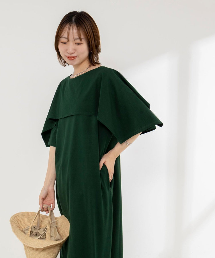 【WEB限定】ヨークケープ2WAYワンピース