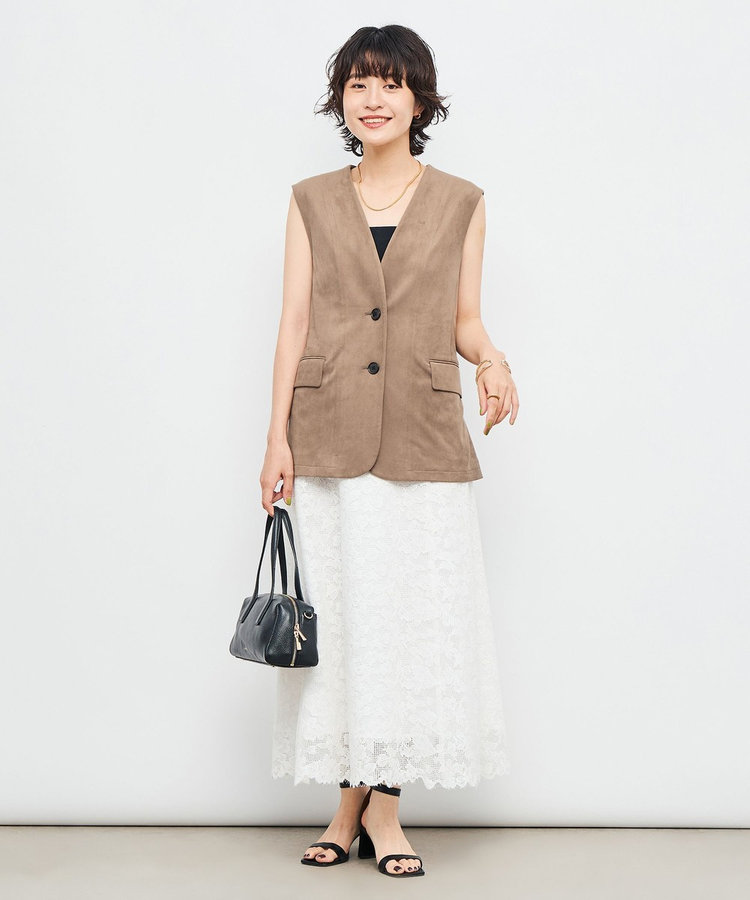 会員限定 BLACK FRIDAY対象］《セットアップ対応》ストレッチスエード