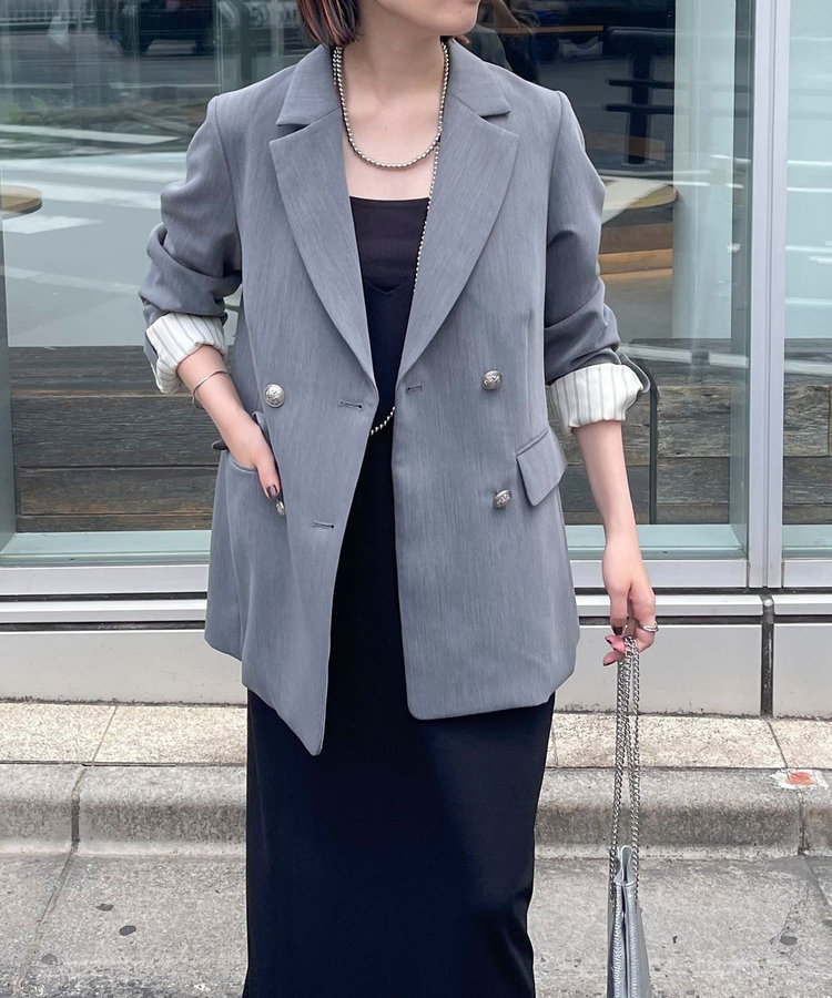 ダブルブレストジャケット（4-0310-9-25-001）｜fredy emue(フレディ