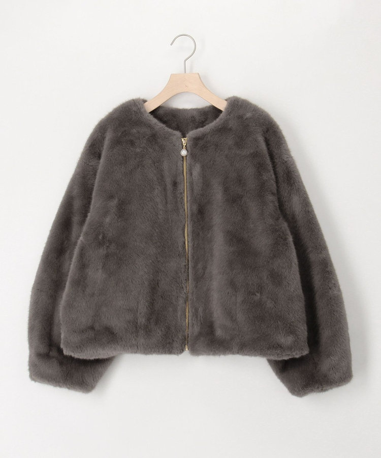 ミンクファーブルゾン（5-0807-6-04-003）｜MICO COULIER(ミコクリエ