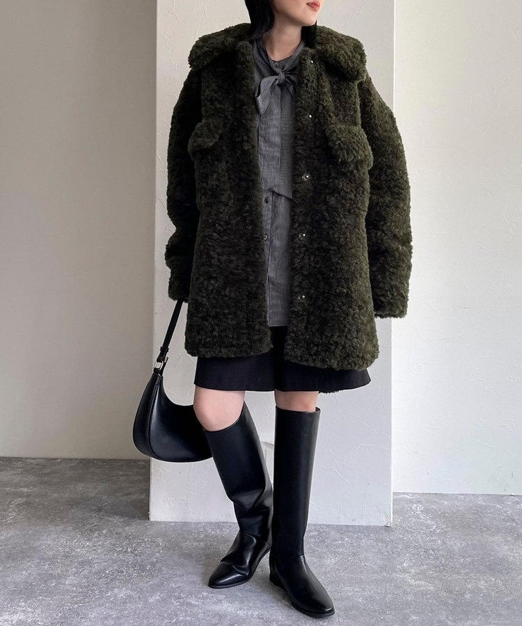 WEB限定】【JAKKE/ジャッキー】DAME SHACKET COAT（4-0335-6-28