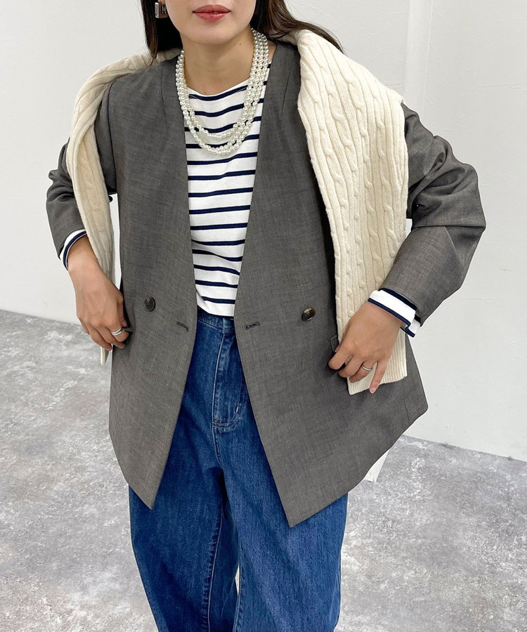 セットアップ対応》TR Vカラージャケット（4-0021-5-25-001）｜fredy