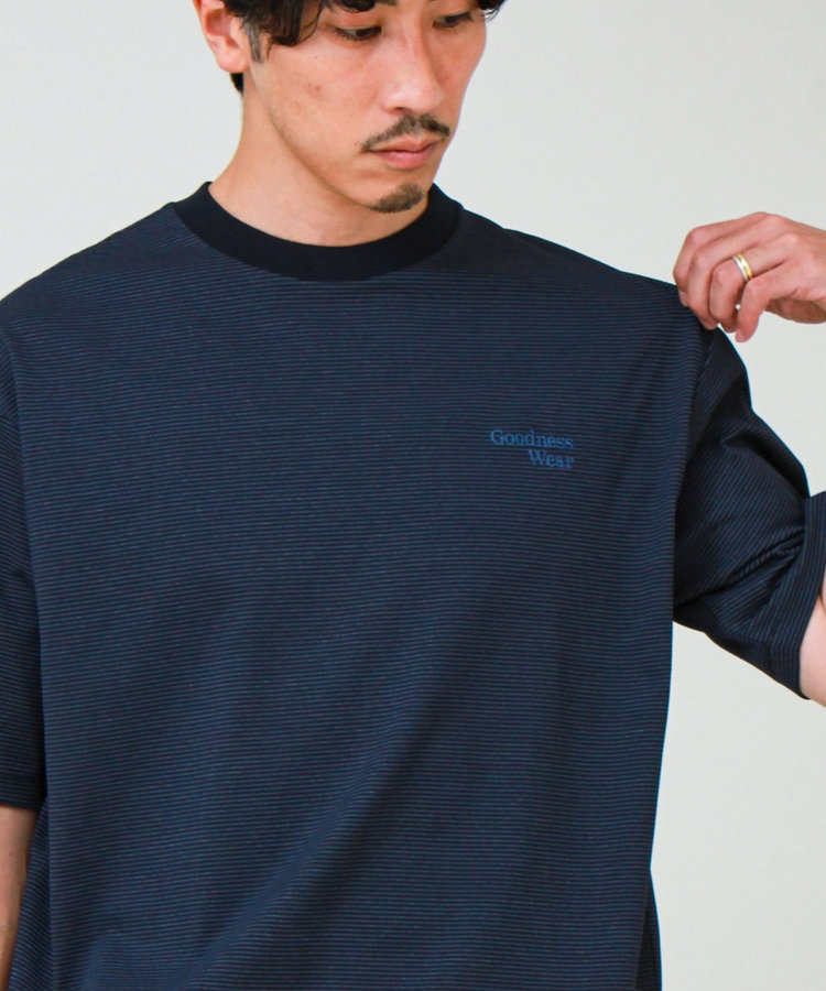 【速乾性・ストレッチ性・抗ピリング性・耐洗濯性】水陸両用GOODNESS クルーネックTシャツ