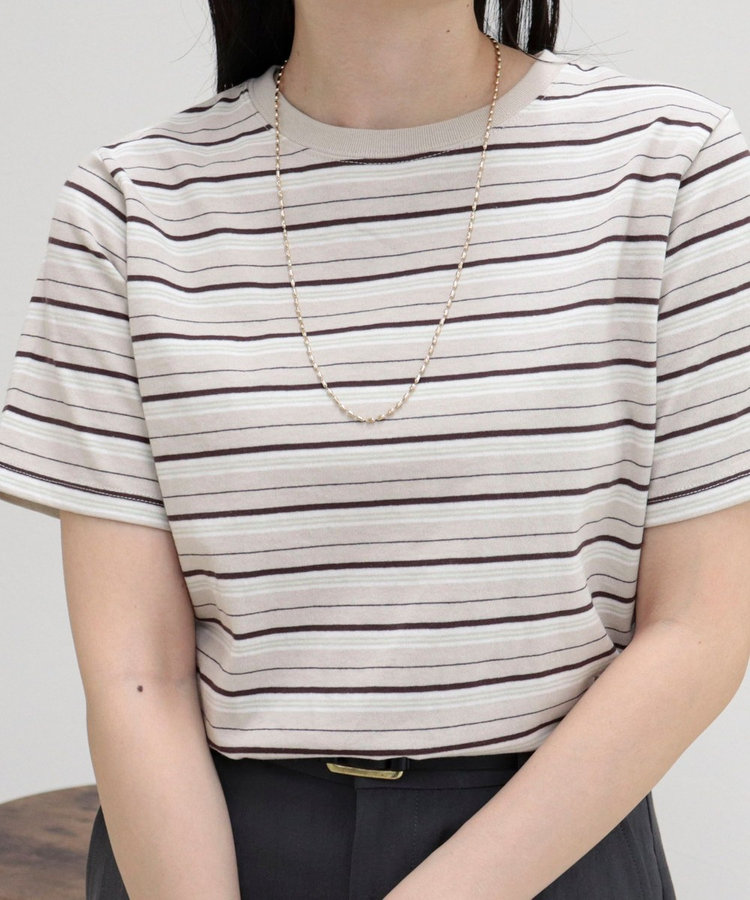 汗ジミ軽減天竺BasicTシャツ