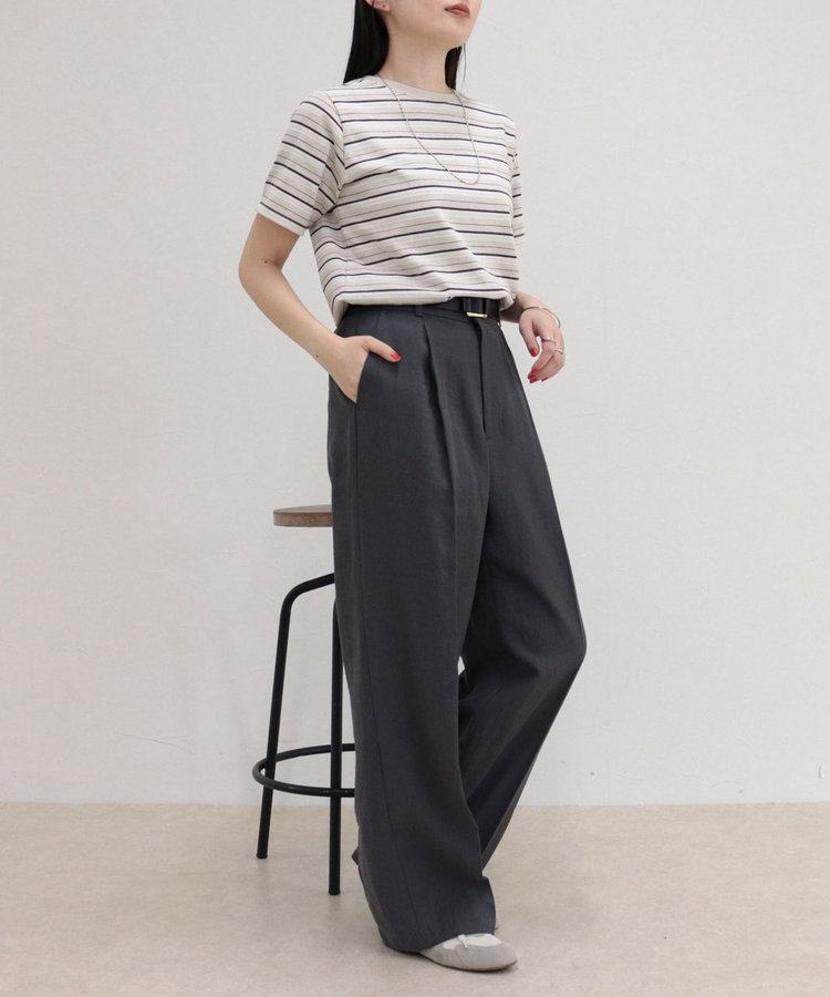 汗ジミ軽減天竺BasicTシャツ