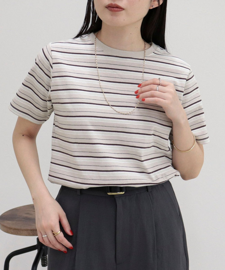 汗ジミ軽減天竺BasicTシャツ