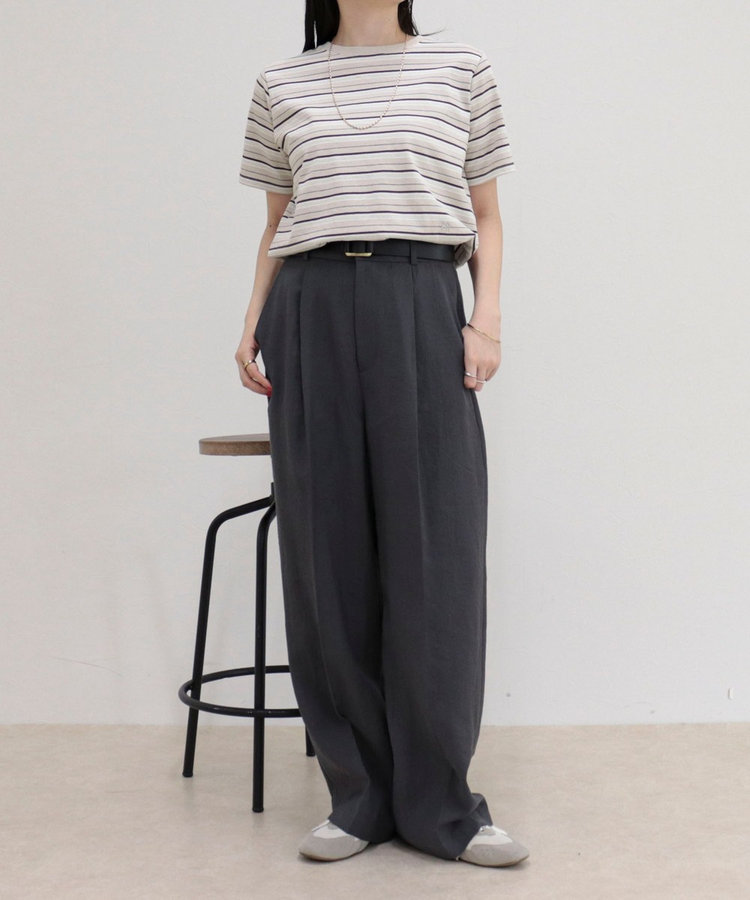 汗ジミ軽減天竺BasicTシャツ