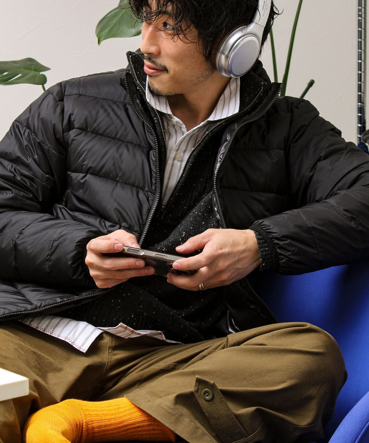 【新型/UNISEX/5カラー展開】GLOSTER別注 TAION ダブルジップダウンジャケット