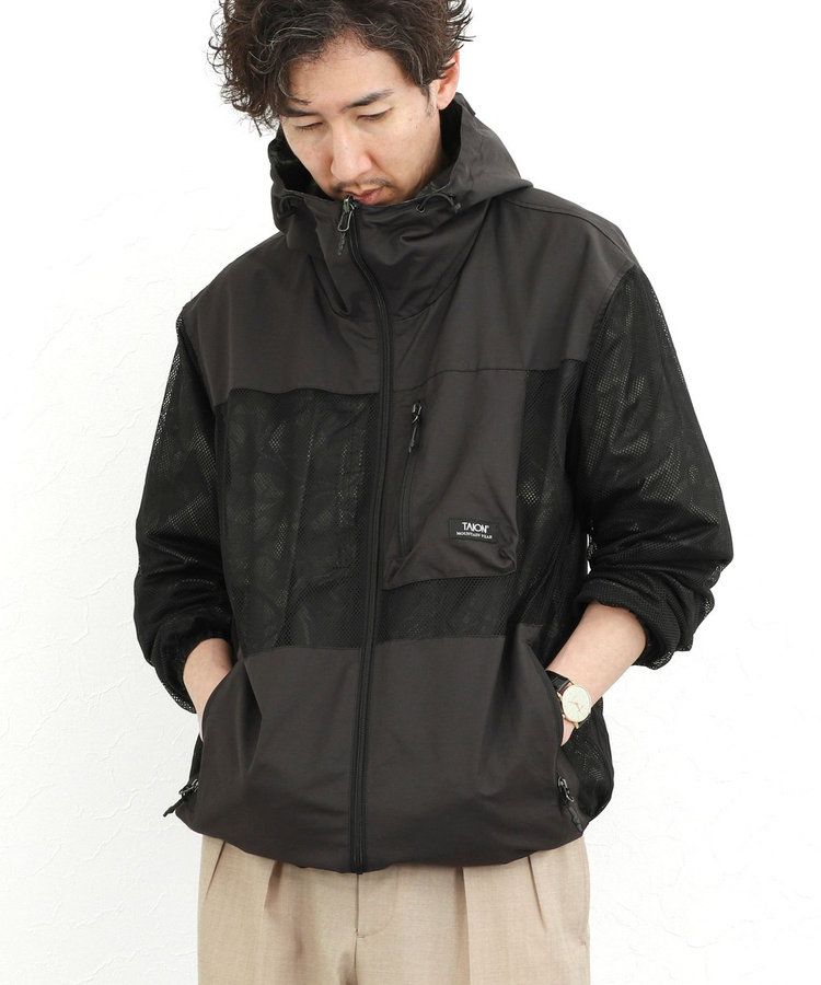 【TAION/タイオン】NON DOWN MOUNTAIN R/S HOOD JK 26SS