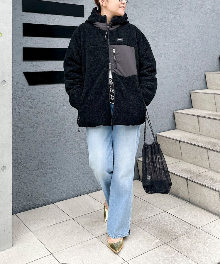 《5サイズ展開》【RM denim】センタープレス裾デザインデニム