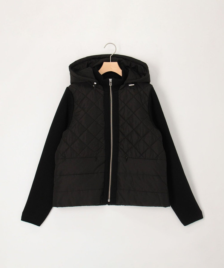 中綿×ニット2WAY切替ジャケット