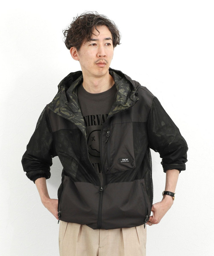 【TAION/タイオン】NON DOWN MOUNTAIN R/S HOOD JK 26SS