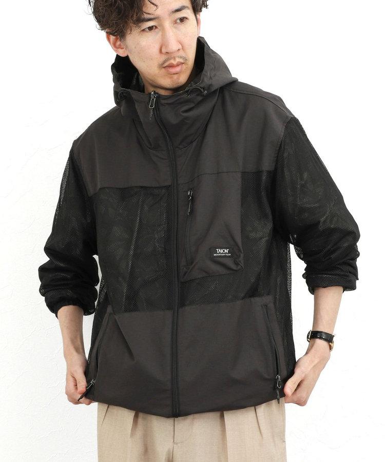 【TAION/タイオン】NON DOWN MOUNTAIN R/S HOOD JK 26SS