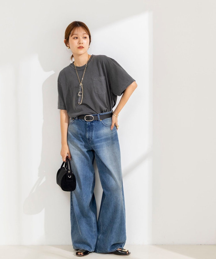 《4サイズ展開》【RM denim】ルーズワイドデニム
