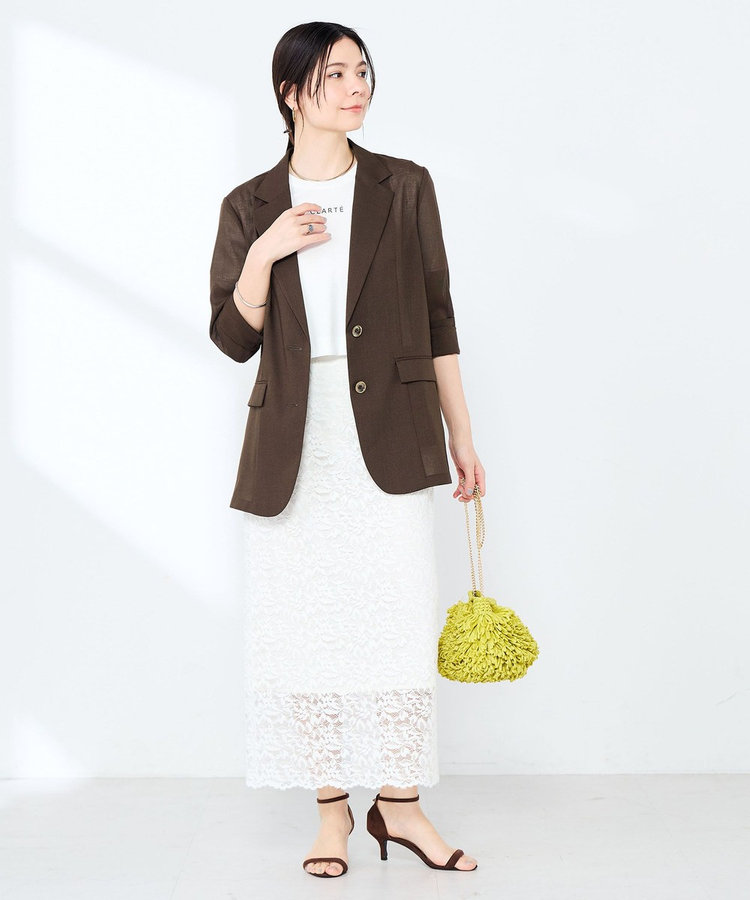 ［WEB限定 SPECIAL SALE！］《撥水/汗染み軽減》ショート丈ロゴTシャツ